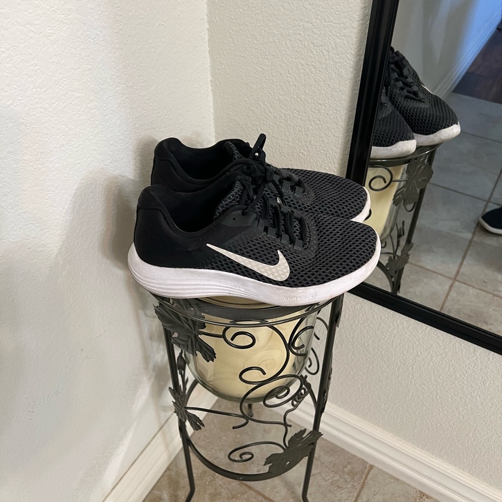 Nike Dual-Tone Black and White Sneakers